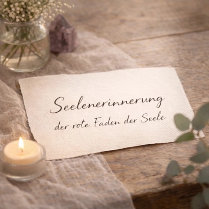 Seelenerinnerung Reading Motiv von Nicole Spors