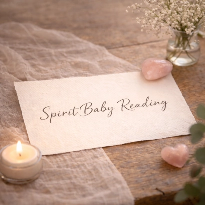 Spirit Baby Reading Motiv von Nicole Spors