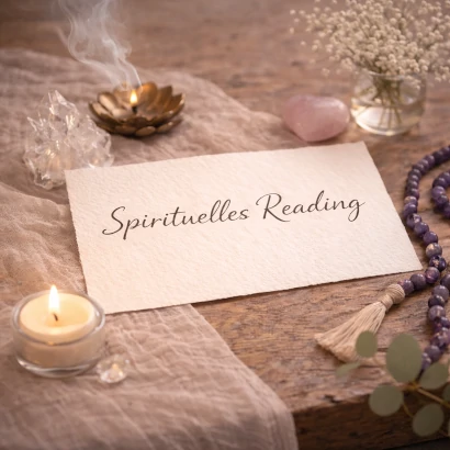 Spirituelles Reading Motiv von Nicole Spors